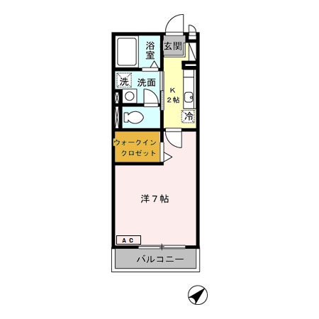 サニーコートの間取り