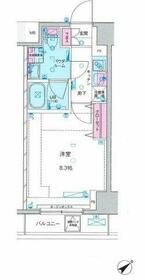 ジェノヴィア新宿中落合スカイガーデン・403号室の間取り