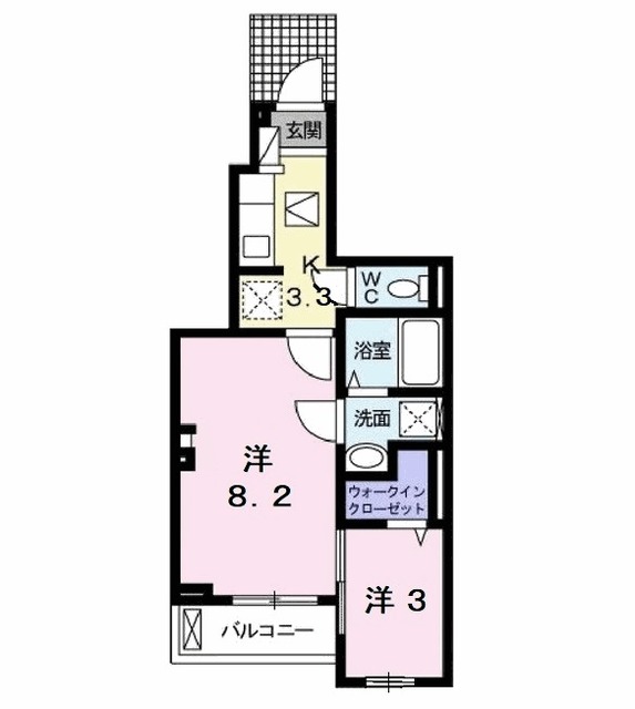アンジュ・ストークの間取り