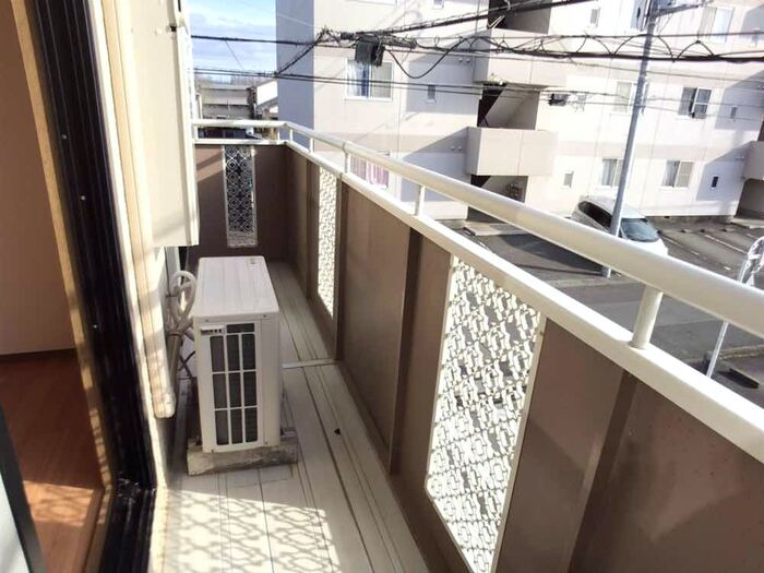 12/21 バルコニー