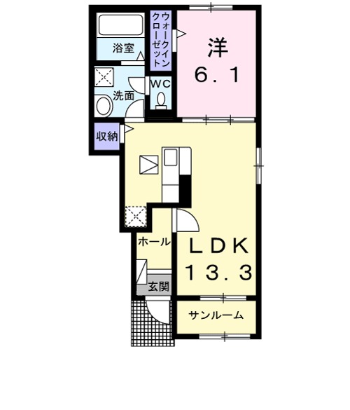 アルカンシエルの間取り