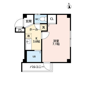 コーポ東海(コーポトウカイ)の間取り