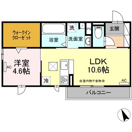 リーベルアルトの間取り