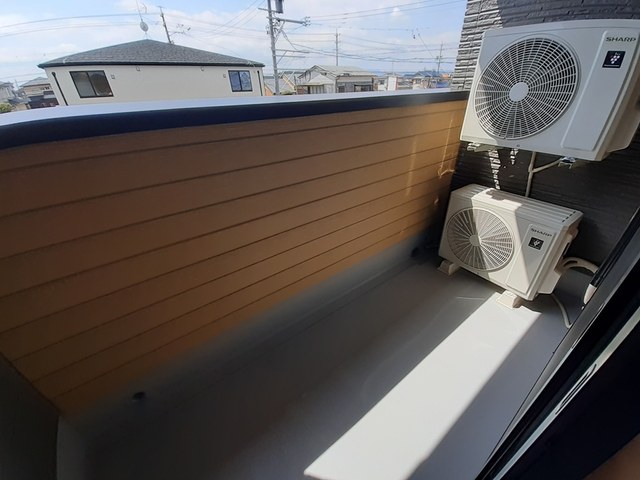 12/20 バルコニー