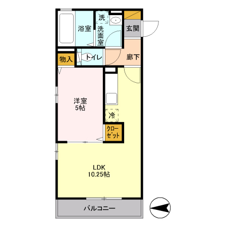 プリムローズ IIIの間取り