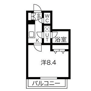 スカイコート小竹向原の間取り