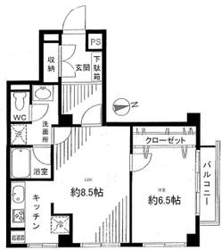 ストークマンション高田馬場の間取り
