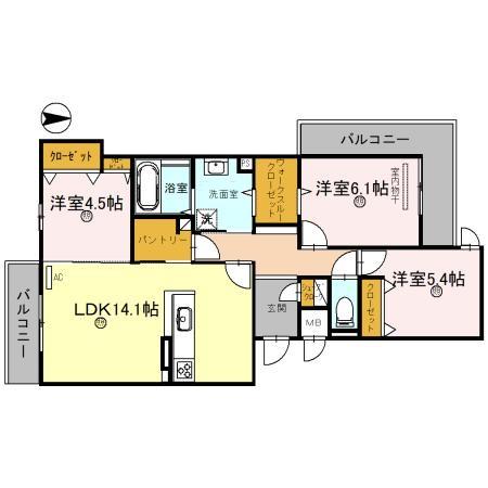 ＢＩＶＩＯの間取り