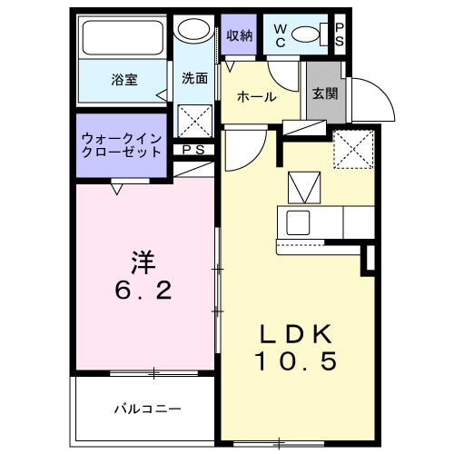 フォレストヴィラⅢの間取り