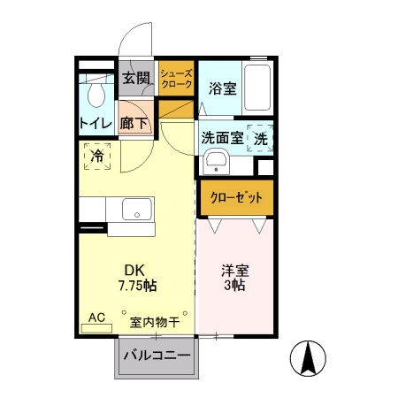 モリ ソレールの間取り