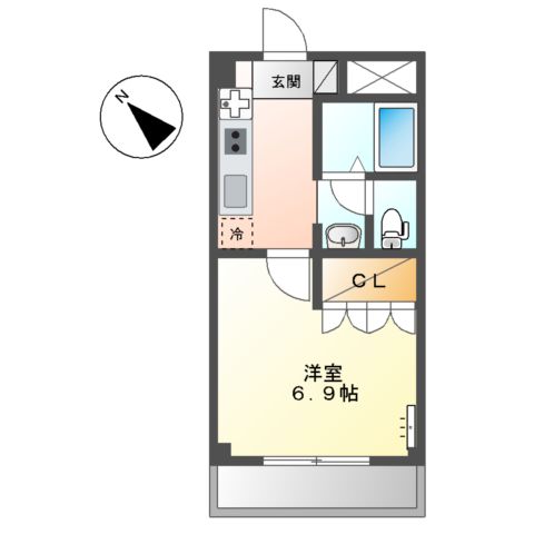 フルール・ド・スリジェの間取り