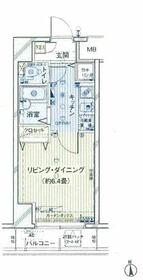 プレール天王洲アイル弐番館の間取り