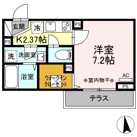 ルリアン八広の間取り