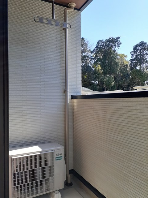 12/24 バルコニー