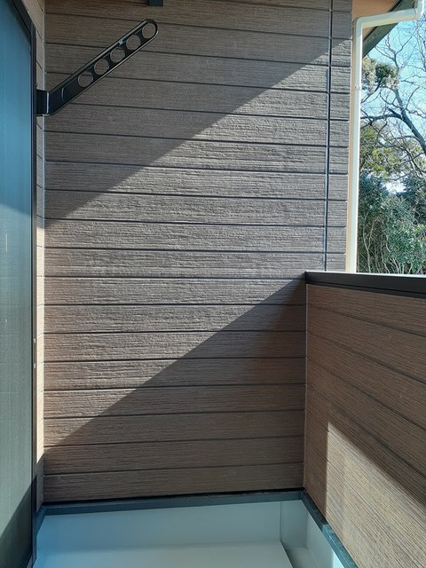 12/24 バルコニー