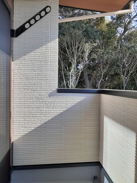 12/24 バルコニー