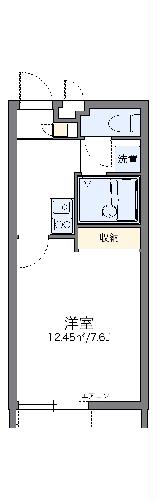 レオパレス浜柳の間取り