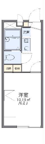 レオパレスとののいりの間取り