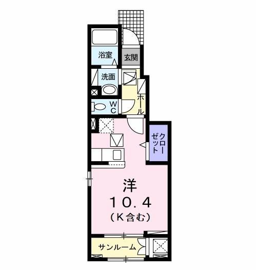 FFヒルズ1の間取り