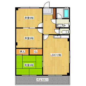 ヴィレッジハヤシの間取り