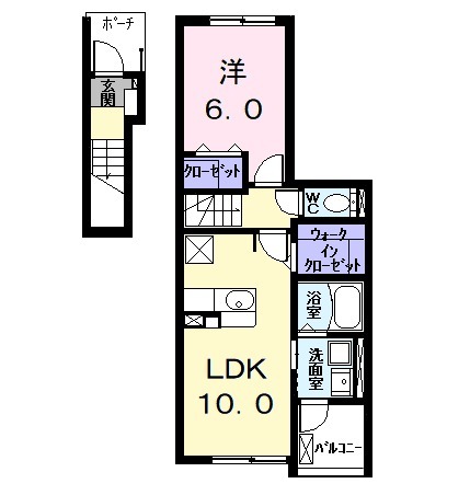 アヴニールの間取り