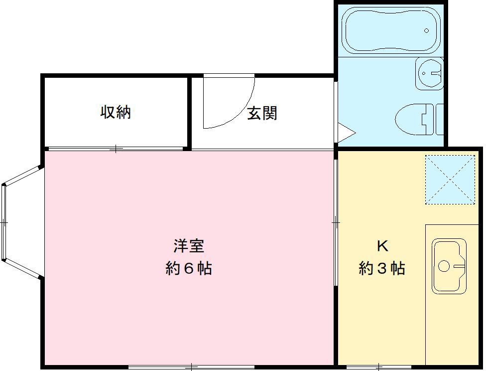 眞瀬荘の間取り
