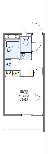 レオパレスサンハイムの間取り