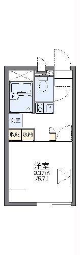 レオパレス彩の杜の間取り