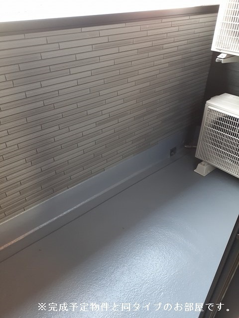 12/24 バルコニー