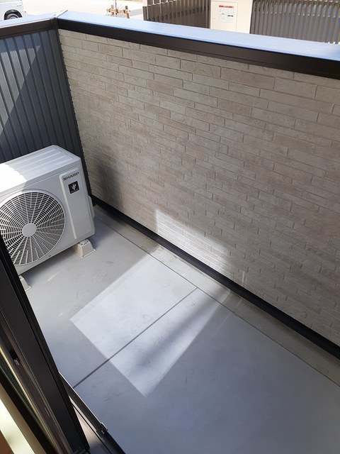 12/22 バルコニー