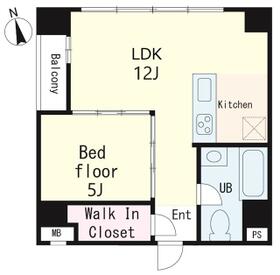 ZEN KAGURAZAKAの間取り