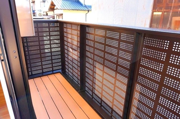 12/24 バルコニー