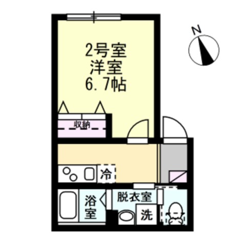 グレイス東門前の間取り