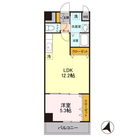 シャルマンの間取り