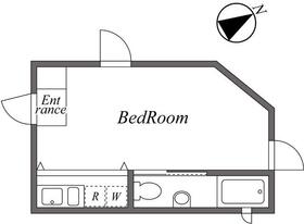 EAST RISE 由比ガ浜 Aの間取り