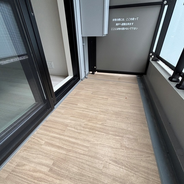 12/23 バルコニー