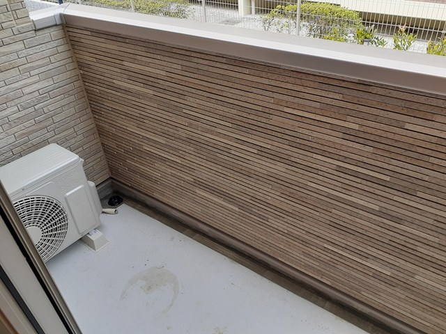 12/20 バルコニー