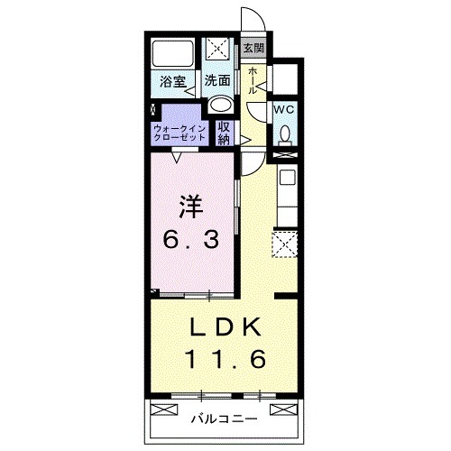 サニーの間取り