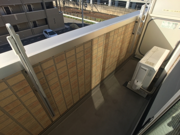 12/24 バルコニー