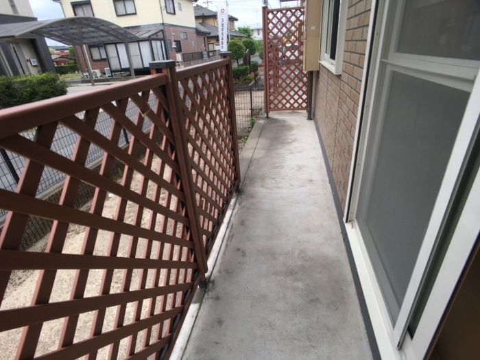 12/28 バルコニー