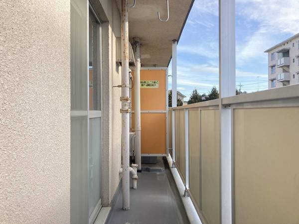 10/25 バルコニー