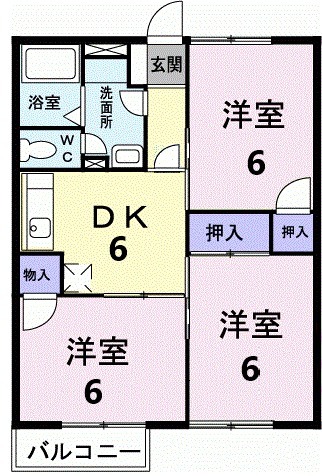 スカイタウンの間取り