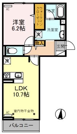 ボンヌール・ミライの間取り