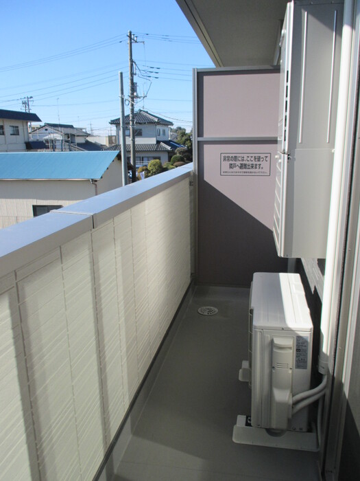 12/24 バルコニー