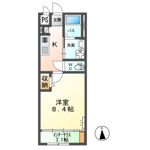 アルモニーコンフォールの間取り