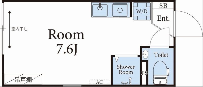 グランクオール中野新橋の間取り