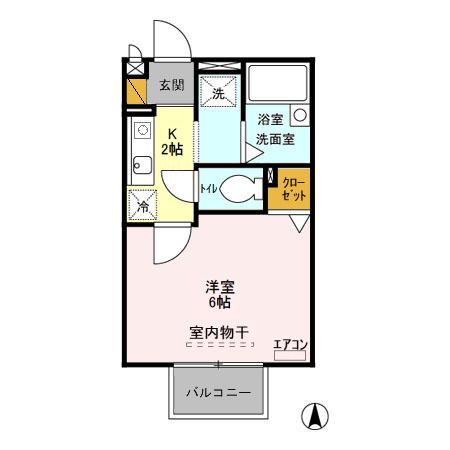 フレールヒル (2)の間取り