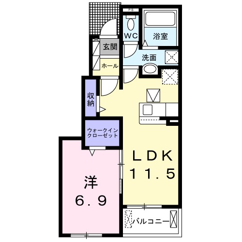 Luna Pienaの間取り