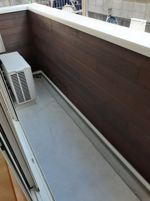 12/20 バルコニー