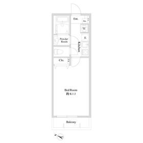 ブランミュール西馬込Ⅲの間取り